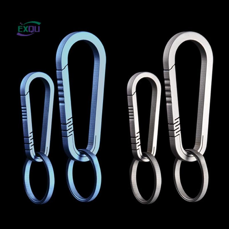 Móc Treo Chìa Khóa Bằng Hợp Kim Titan Chống Rỉ Sét Giá Đỡ