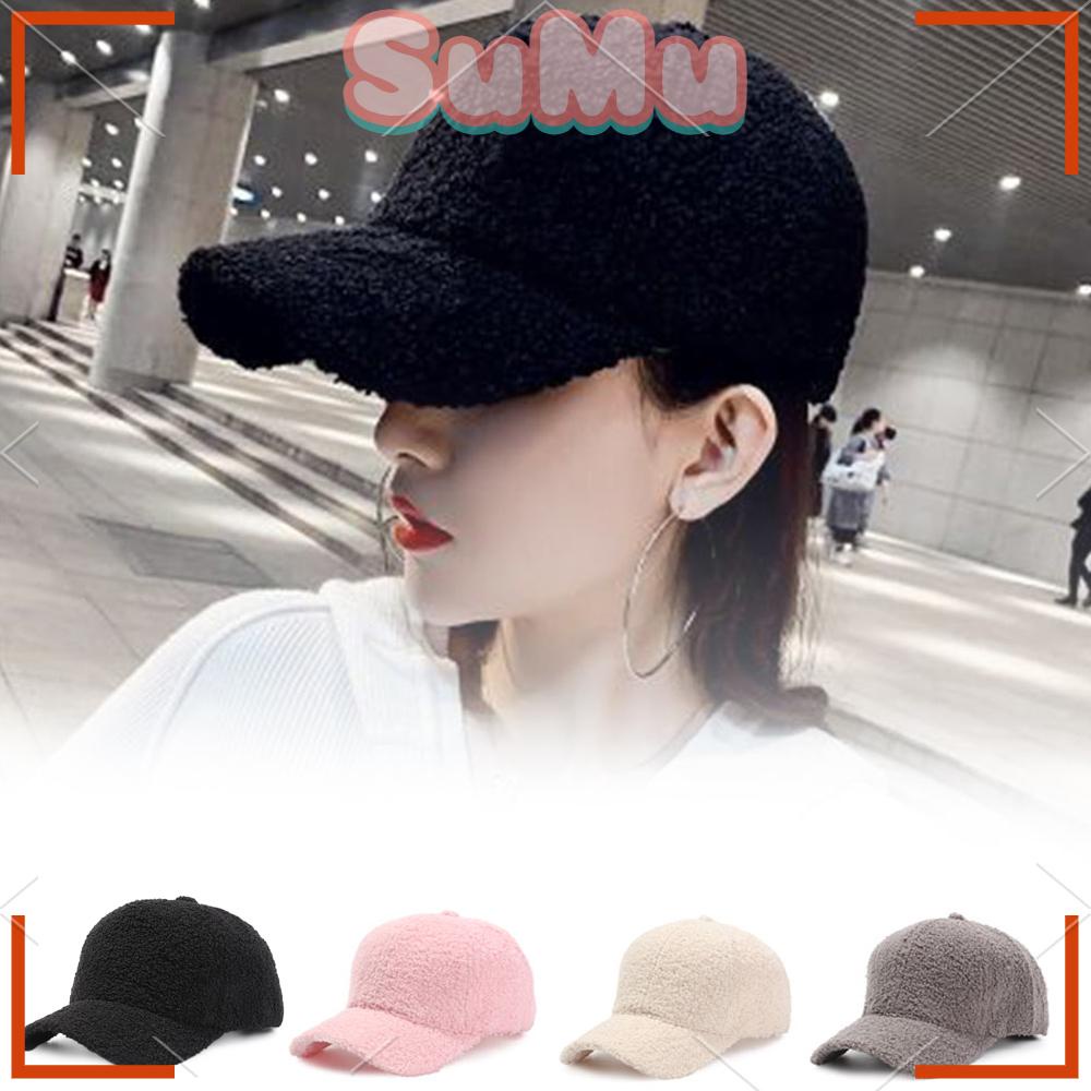 Mũ Lưỡi Trai Dày Dặn Giữ Ấm Phong Cách Hiphop Đường Phố