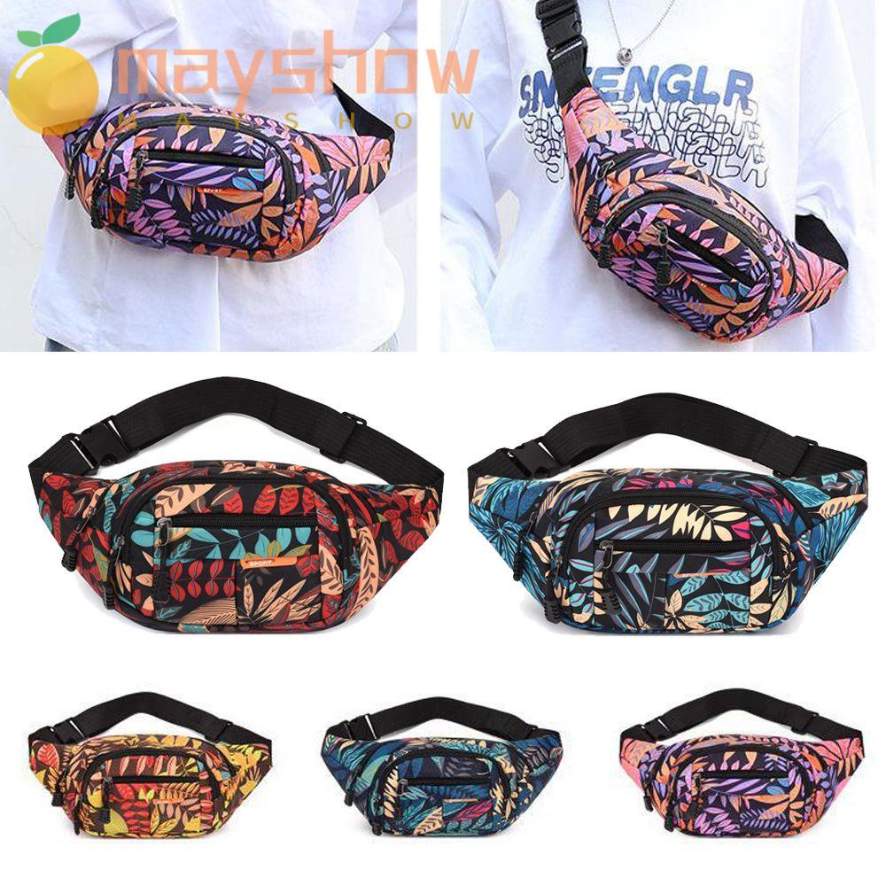 Túi Canvas Đeo Hông Họa Tiết Quả Chuối Thời Trang Dùng Khi Đi Du Lịch