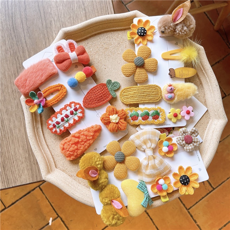 PVN45119 Set  kẹp tóc cho bé gái T888