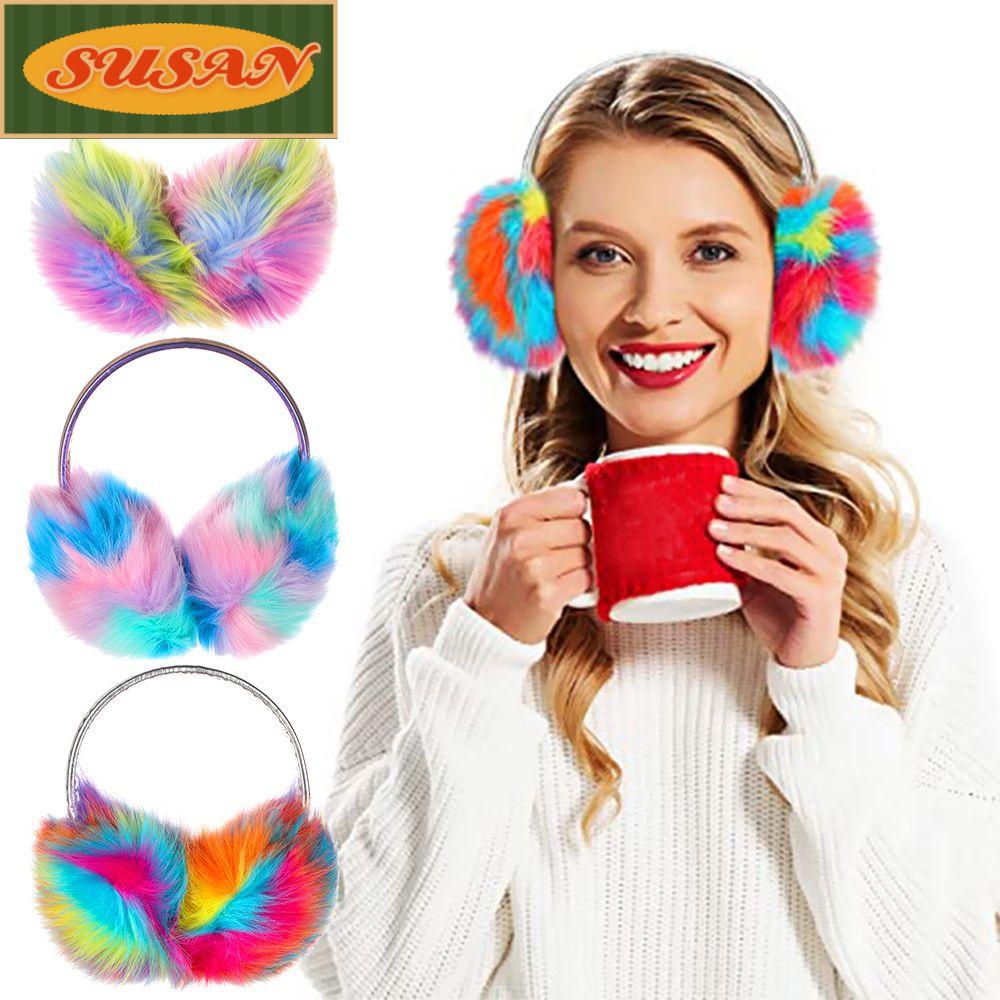 Tai Nghe SUSANS Lông Giả Thoải Mái Thời Trang