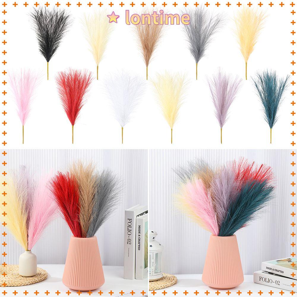 Bộ 2 Lọ Hoa Pampas Nhân Tạo 45cm Thời Trang Trang Trí Nhà Cửa / Tiệc Cưới DIY