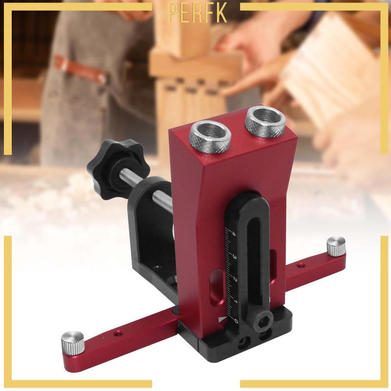 [Perfk] Dụng Cụ Định Vị Lỗ Xiên Đục Lỗ Bỏ Túi Có Thể Điều Chỉnh