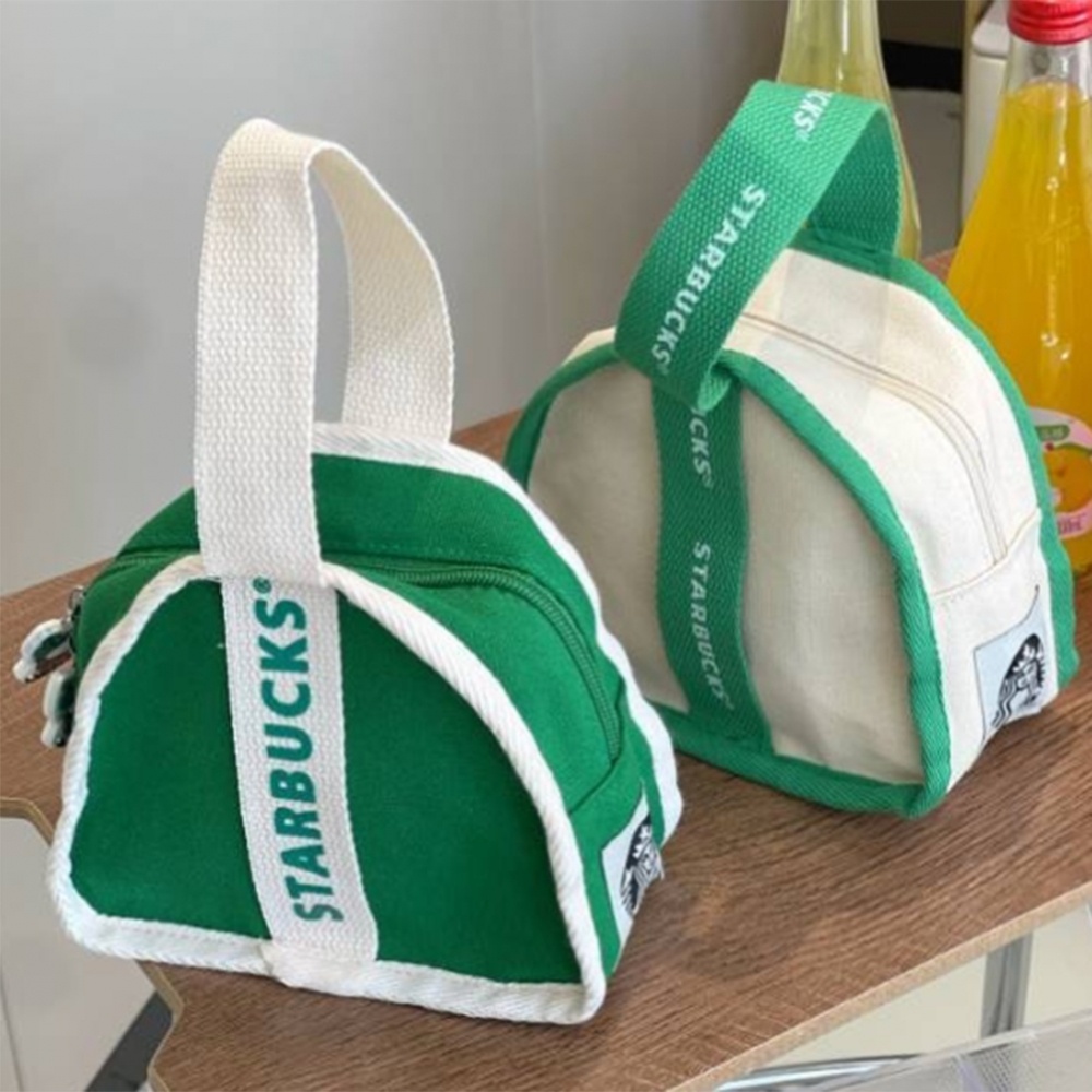 Túi Đựng Hộp Cơm Trưa Starbucks Kích Cỡ Lớn Mới