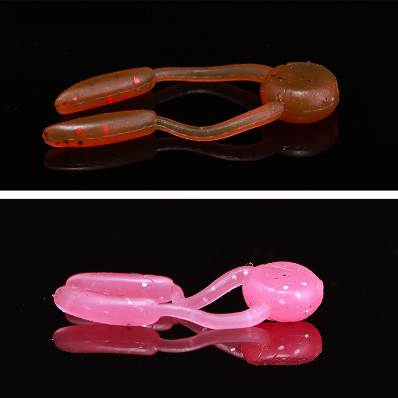 20 Rodworms Tải Trọng Nước 3.3cm Mềm Mại Màu Đen Bằng TPE JR