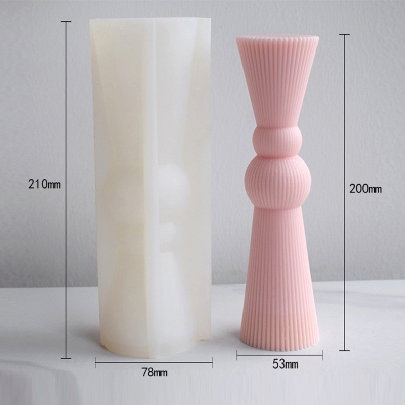 Khuôn Silicone Tạo Hình Làm Xà Phòng / Đất Sét Thủ Công Hình Học 3D DIY