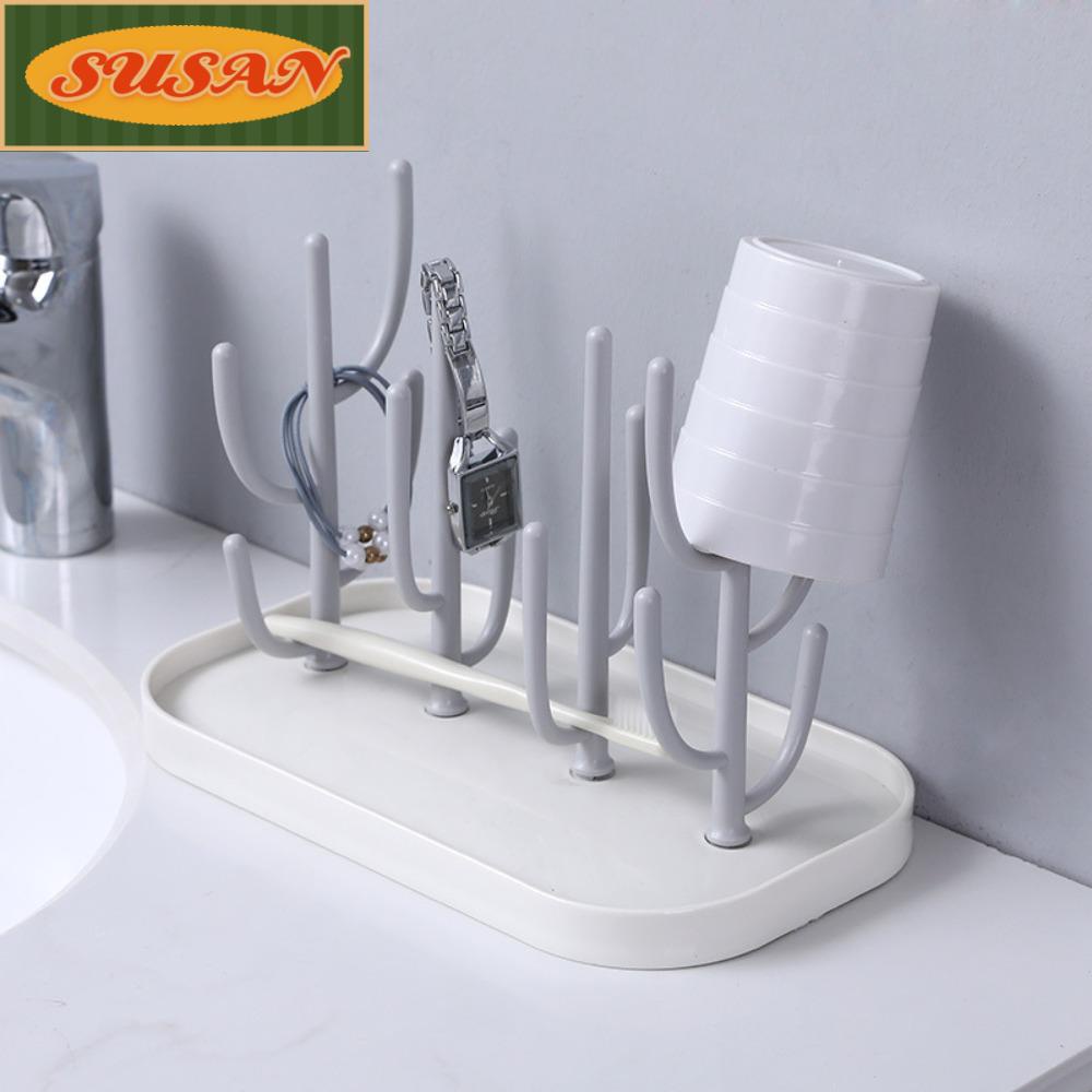 Giá Đỡ Đựng Cốc Sữa Chống Bụi Có Thể Tháo Rời Thời Trang