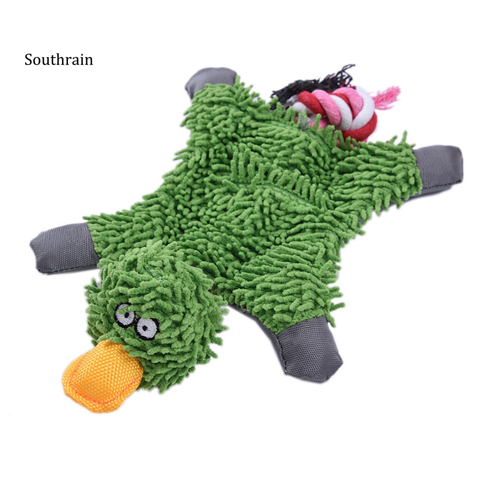 Đồ Chơi Nhai Cắn Hình Vịt Thắt Nút Cho Thú Cưng