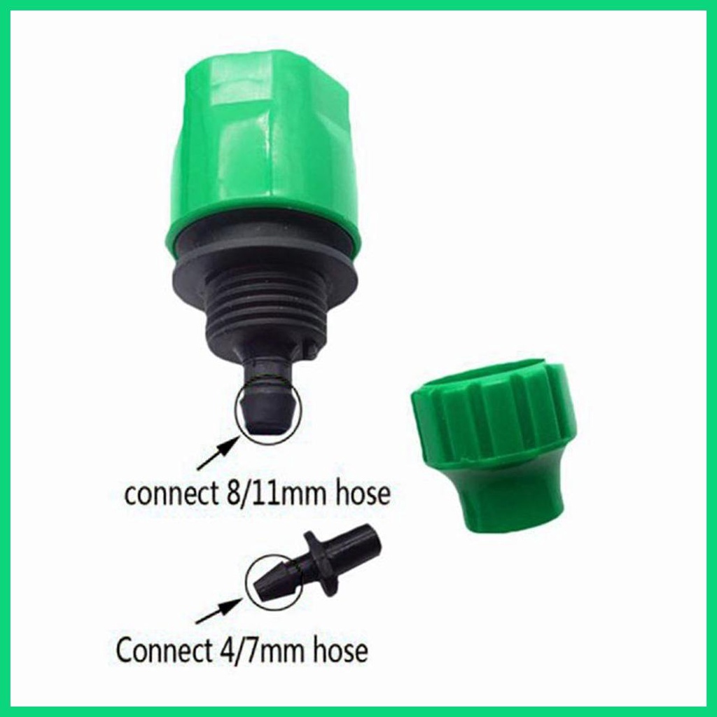 Đầu Nối Ống Nước Tưới Vườn 4 Cổng Có Van Tắt