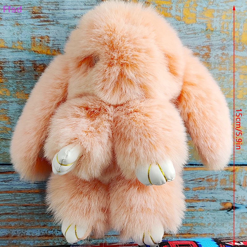 {Ffsd} Phụ Kiện Móc Khóa Treo Túi Xách Lông Thỏ Cho Nữ * Bán Chạy