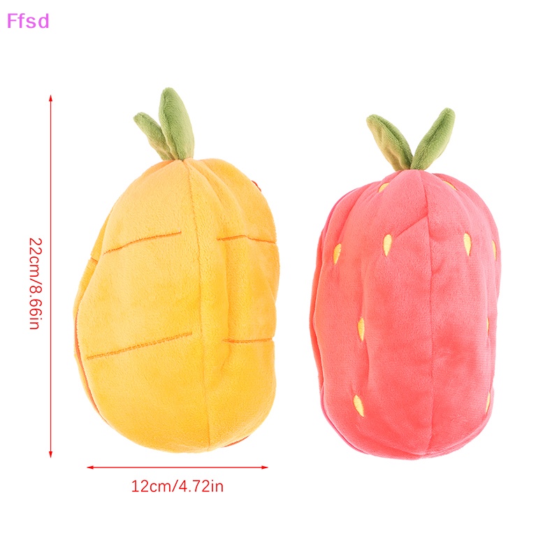 {Ffsd} Đồ Chơi Thỏ Nhồi Bông Ẩn Trong Túi Dâu Tây * Hàng Bán Chạy 1 Cái