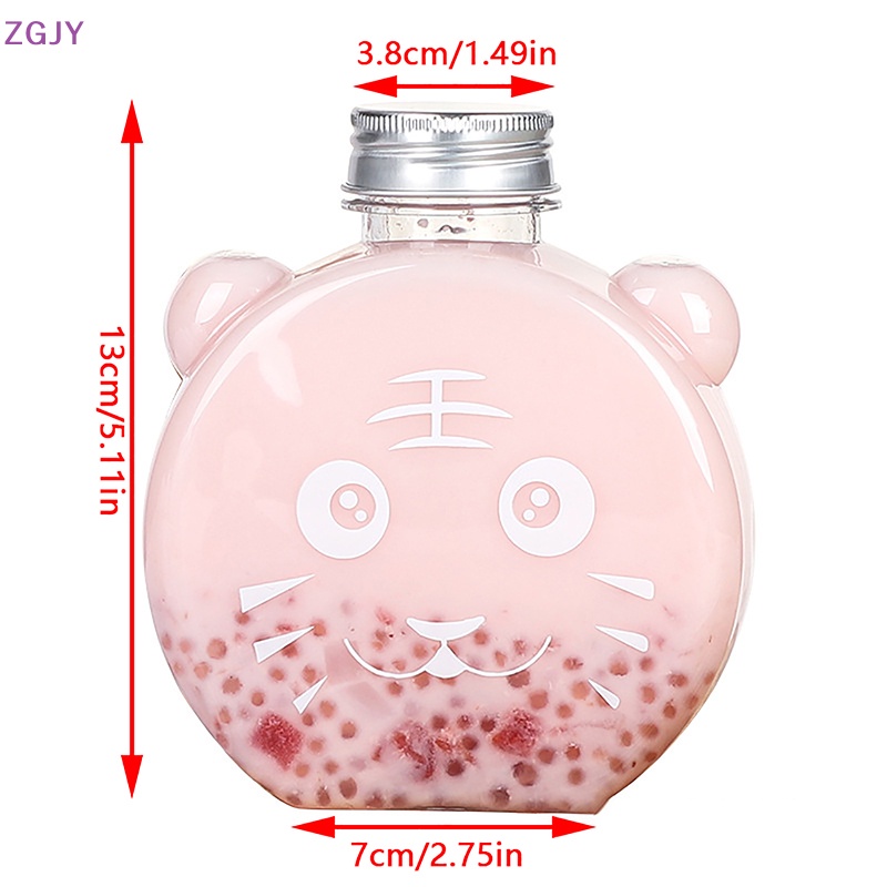 Bình Đựng Nước Trà Sữa Hình Hổ Hoạt Hình Dễ Thương Dùng Làm Quà Tặng Giáng Sinh Cho Cặp Đôi Mới