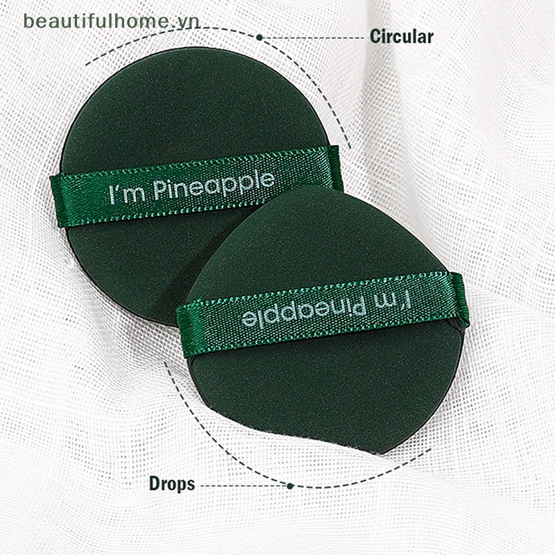 Set 7 Mút Trang Điểm Mềm Mại Thiết Kế Hai Mặt Tiện Dụng