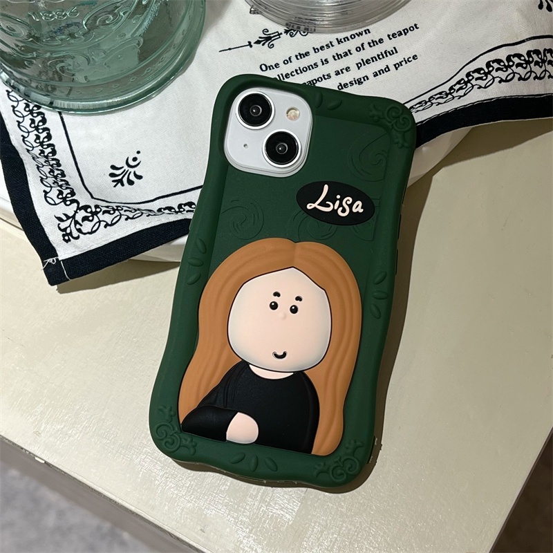 Ốp Điện Thoại Silicon TPU Mềm In Họa Tiết Hoạt Hình 3D Cổ Điển Chống Rơi Cho iPhone 14 13 12 11 Pro Max