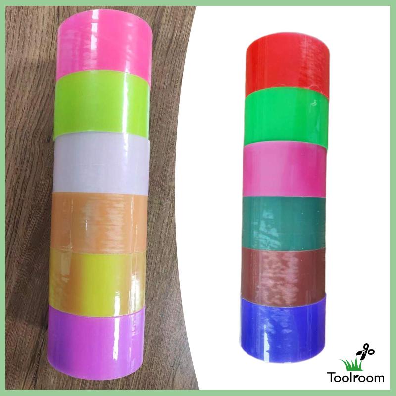 Set 6 Cuộn Băng Dính Bong Bóng Trang Trí Tiệc Tùng Cho Người Lớn Và Trẻ Em