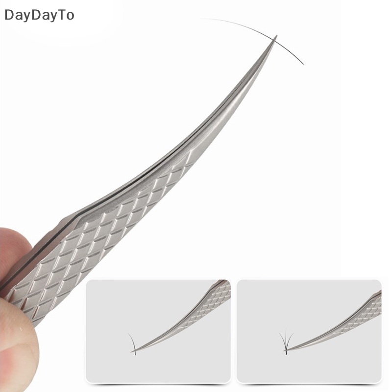 Nhíp Gắp Lông Mi Giả Bằng Thép Không Gỉ Tiện Dụng