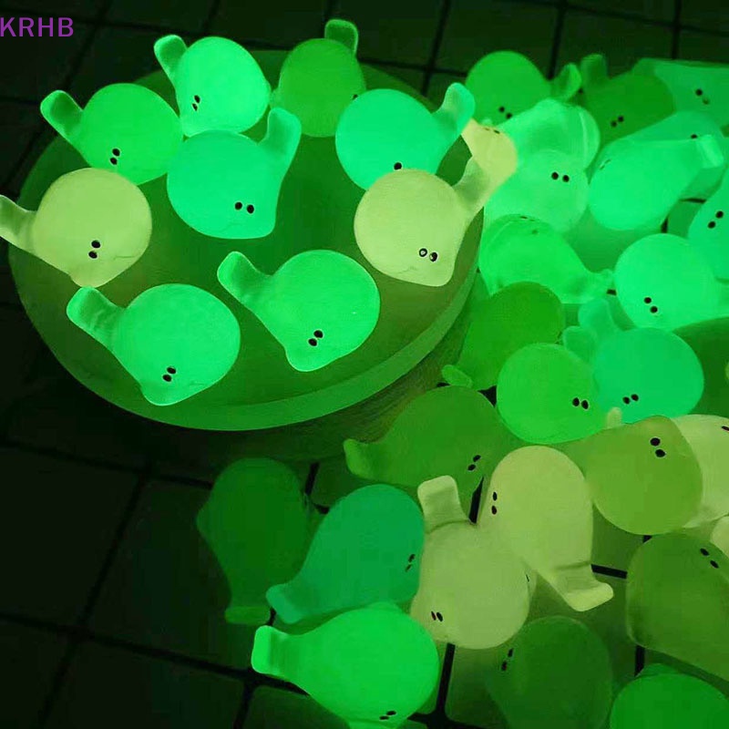 Set 6 Đồ trang trí Cá Heo Bằng Nhựa Phát Quang Dùng Trang Trí Độc Đáo Mới