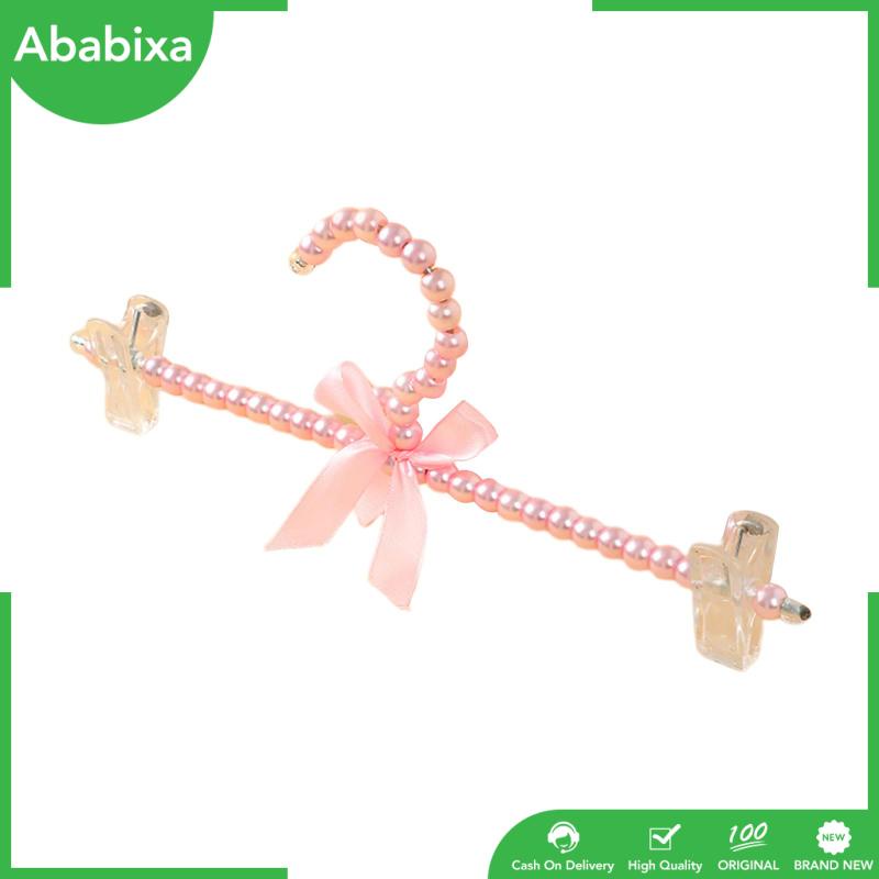 Móc Treo Quần Áo Đính Hạt Ngọc Trai Và Nơ Thanh Lịch Cho Cô Dâu / Bé Gái