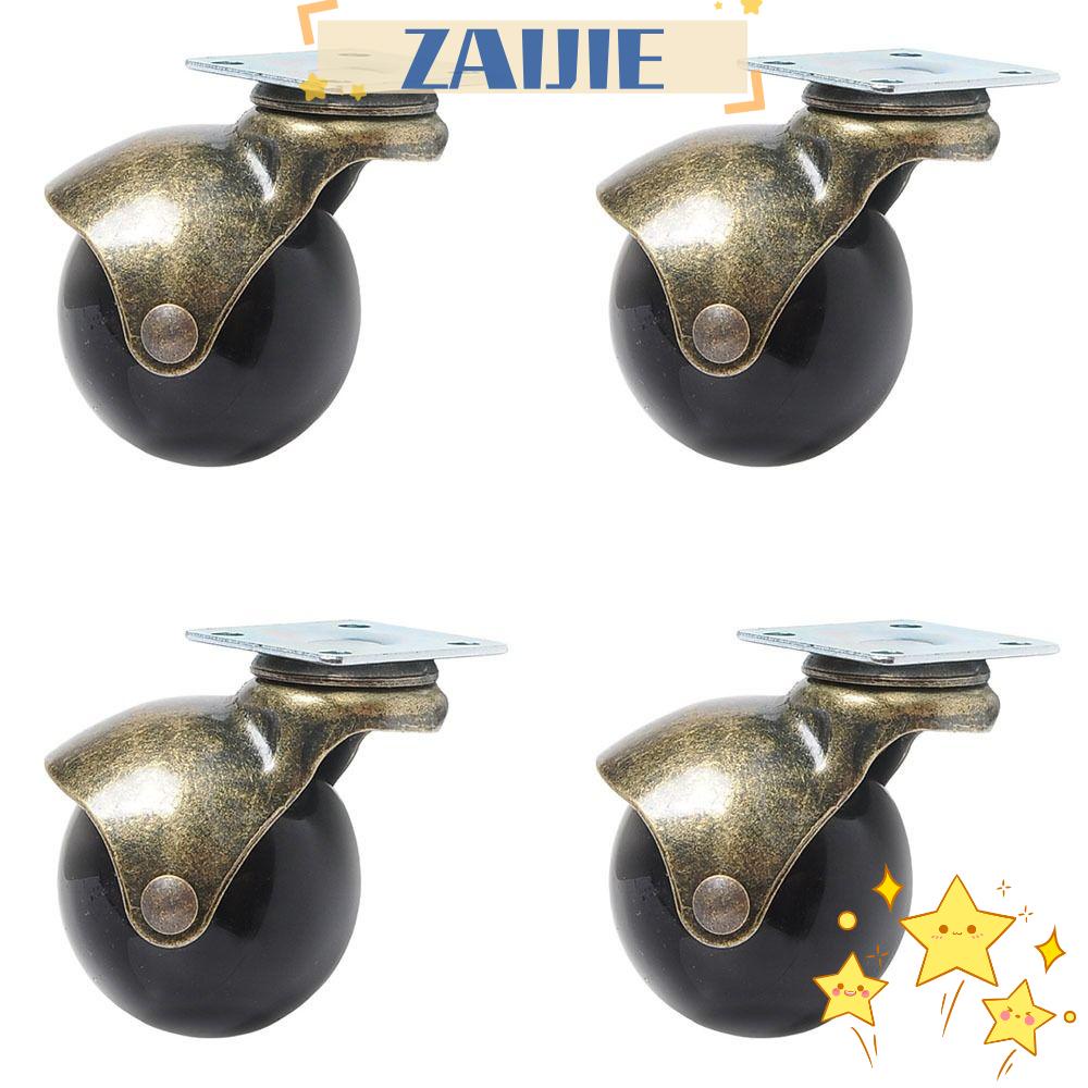 Bộ 4 Bánh Xe Lăn 1.5 / 2 "Có Thể Xoay 360 Độ Siêu Bền Tiện Dụng