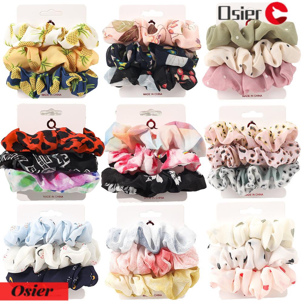 Dây Buộc Tóc Cao Su Co Giãn Thời Trang Cho Nữ 1 Cái