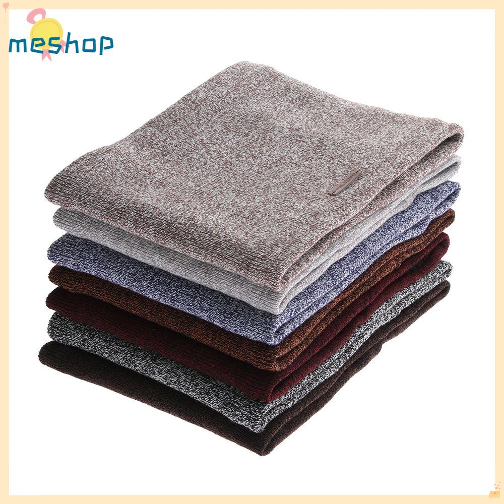 Khăn Choàng Cổ Bằng Cotton Nhung Hai Lớp Chống Gió Cho Nam Và Nữ