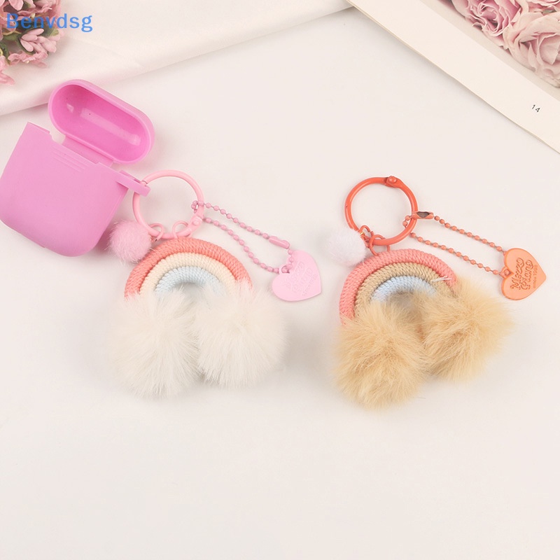 Móc Khóa Dây Bện Hình Mưa Dễ Thương Cho Nữ