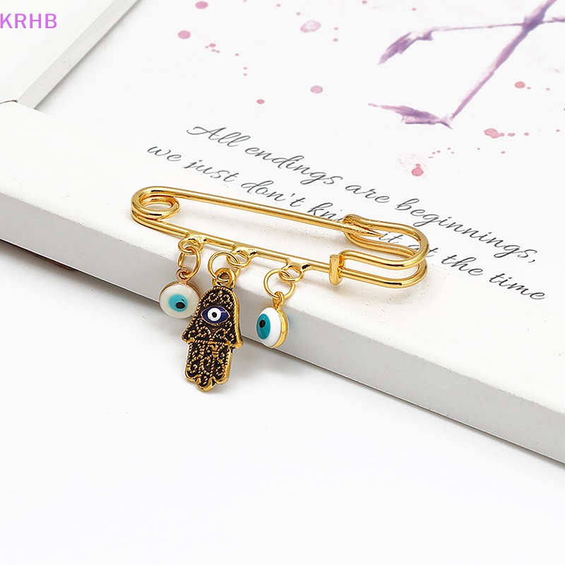 Ghim Cài Áo Hình Mắt Quỷ May Mắn Thời Trang Cho Nam Nữ Mới