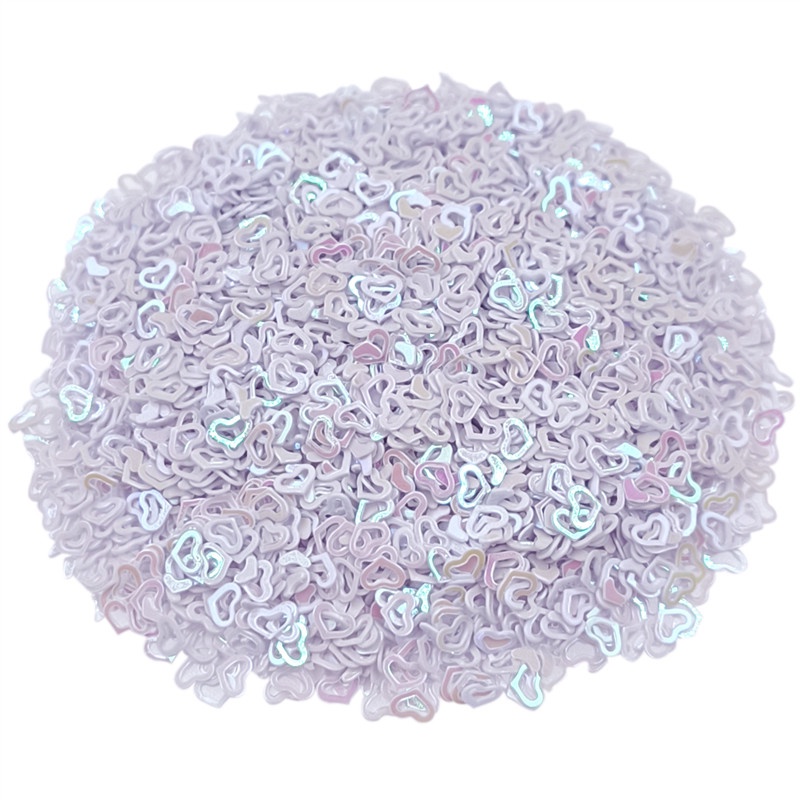 Set 2000 Hạt Kim Sa Hình Trái Tim Trang Trí Ốp Điện Thoại