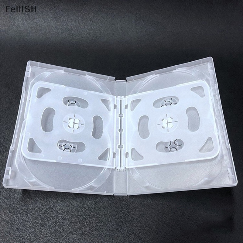 Hộp Đựng Đĩa CD Bằng Nhựa PP Trong Suốt Dung Tích 4-8 439br