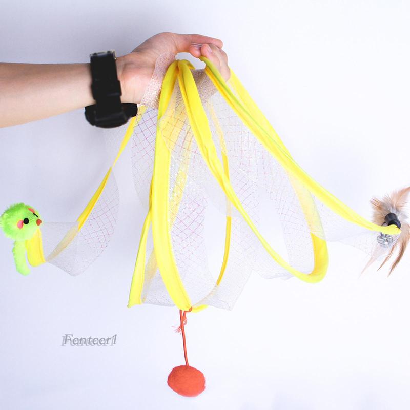 [Fenteer1] Đồ Chơi Đường Hầm Cho Mèo Cưng