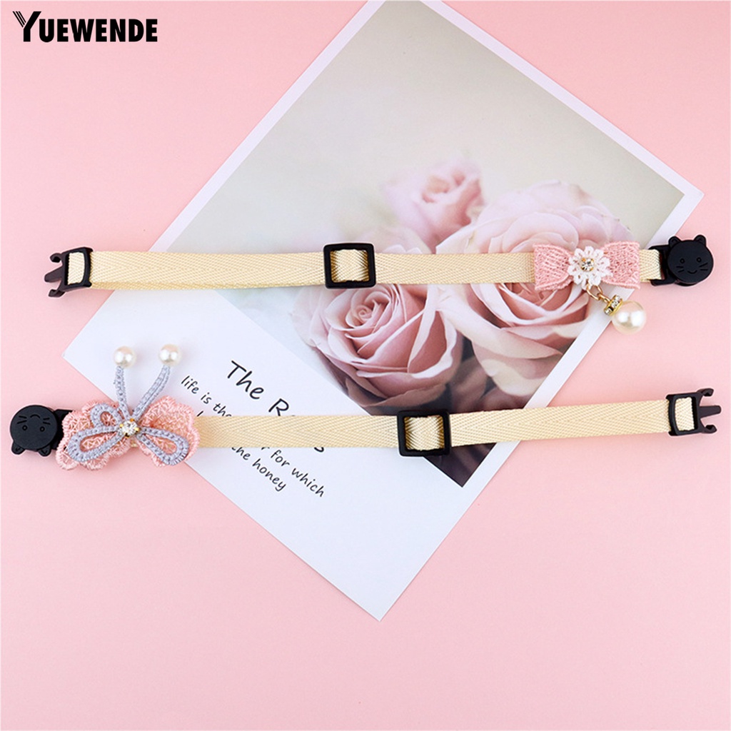 Vòng Cổ Nơ Bướm Kiểu Công Chúa Xinh Xắn Cho Mèo Cưng YQ.E
