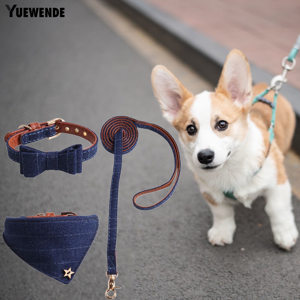 Bộ 3 Dây Dắt Thú Cưng Đi Dạo In Họa Tiết Phong Cách Vintage