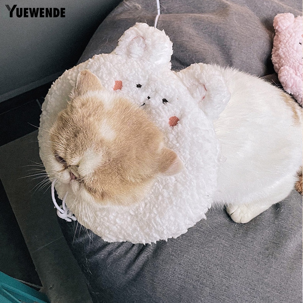 Yq.e Vòng Cổ Nylon Siêu Mềm Chống Mài Mòn Bảo Vệ Vết Thương Cho Mèo Cưng Trong Nhà