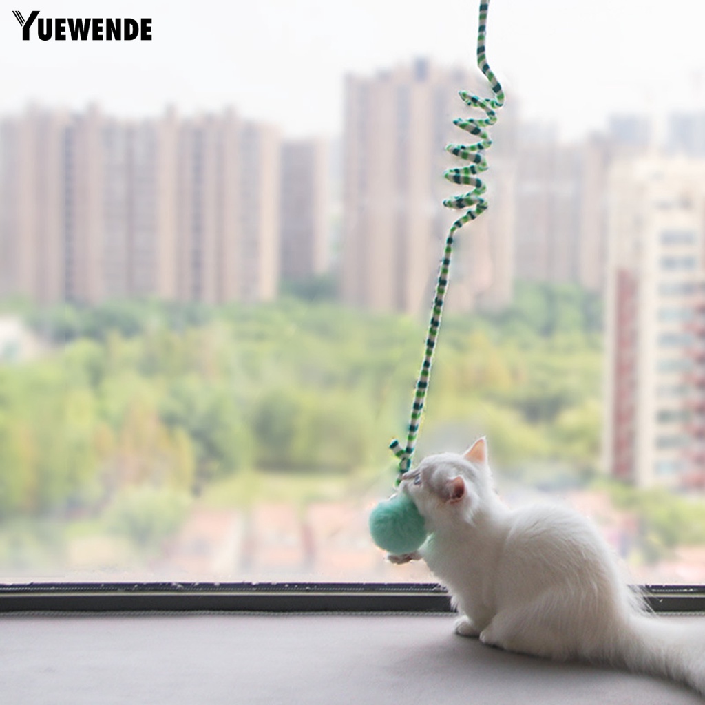 Đồ Chơi Bóng Lông Họa Tiết Sọc YQ.E Giảm Căng Thẳng Vui Nhộn Dành Cho Mèo Cưng