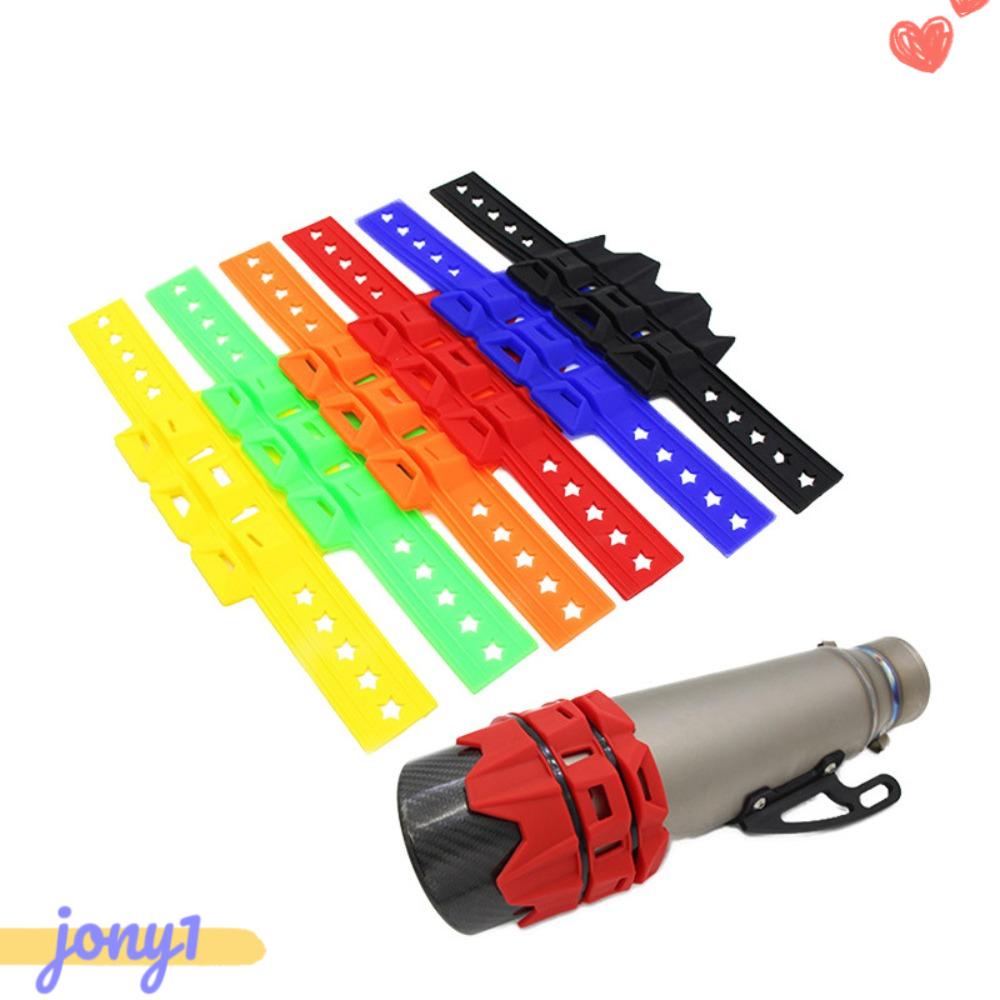 Phụ Kiện Bảo Vệ Ống Xả Khí Thải Giảm Thanh Hình Tròn Cho Xe Mô Tô