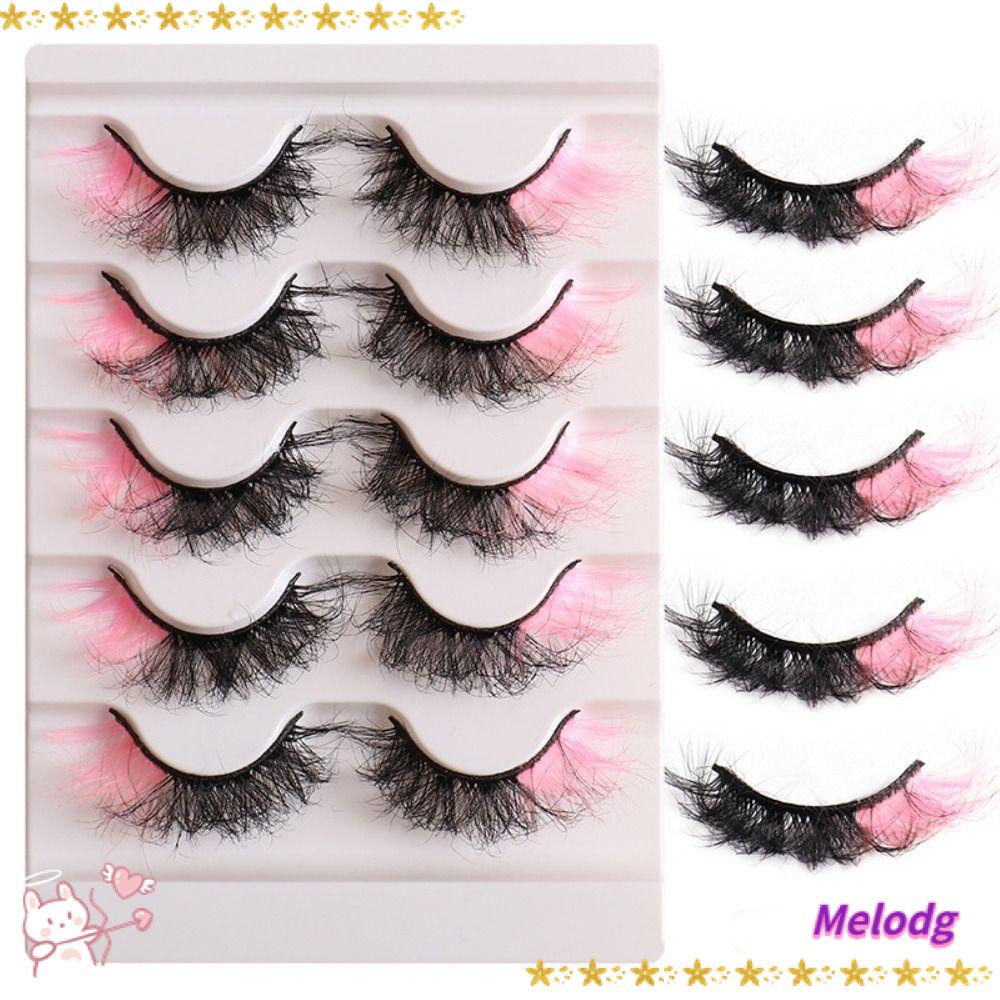 Set 5 Cặp Lông Mi Giả Cong Tự Nhiên Handmade
