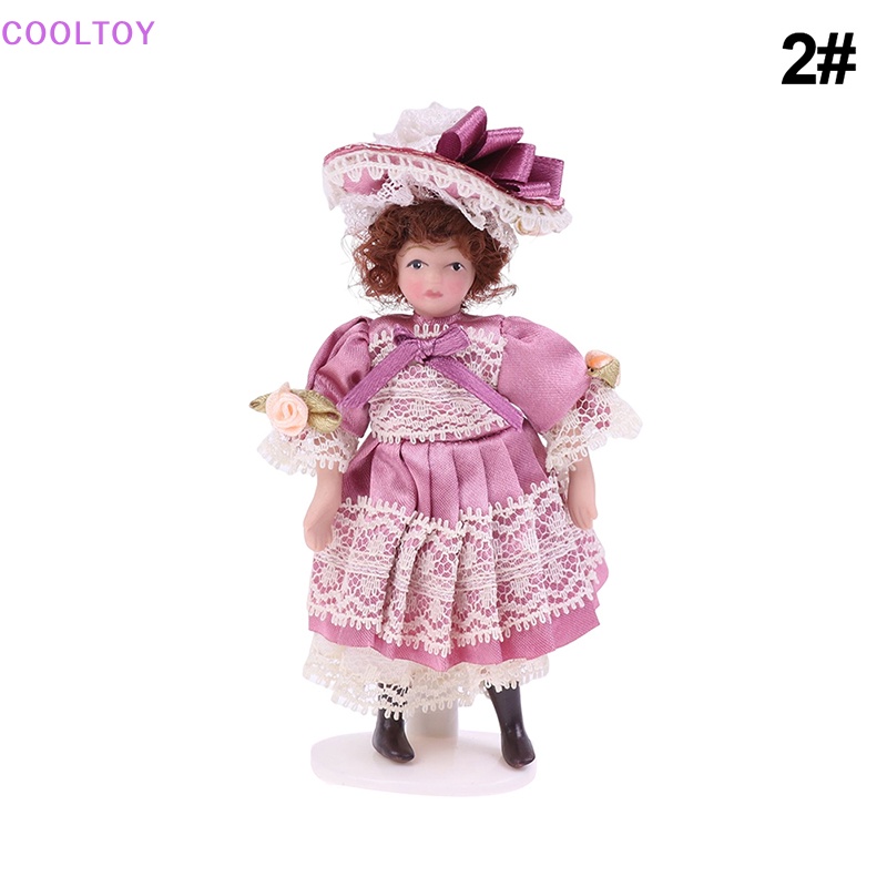 Đầm Đồ Chơi Búp Bê Màu Xanh Navy Tỉ Lệ 1: 12