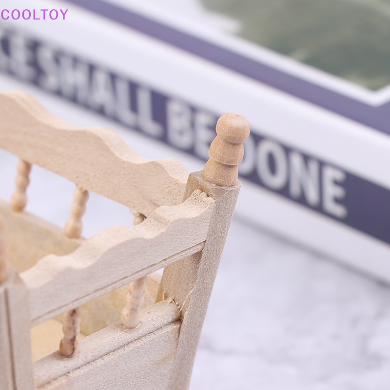 Cooltoy Mô Hình Giường Ngủ Dành Cho Búp Bê Tỷ Lệ 1 / 12