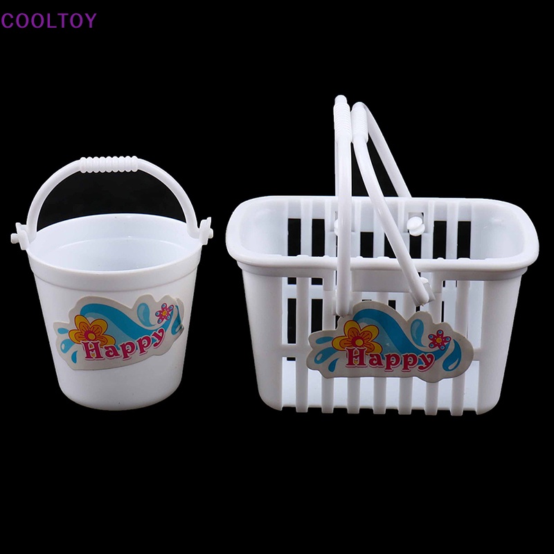 Cooltoy Bộ Đồ Chơi Xô Đựng Chất Tẩy Rửa Vệ Sinh Cho Nhà Búp Bê