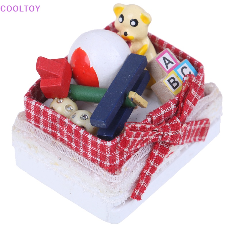Cooltoy Hộp Đồ Chơi Mini Hình Gấu Tỉ Lệ 1: 12 Trang Trí Nhà Búp Bê
