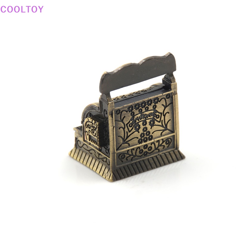 Bộ Bàn Tính Tiền Kim Loại 1: 12 Dùng Trang Trí Nhà Búp Bê