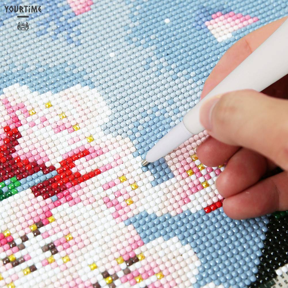 Bút Đính Đá 5D Tự Làm Họa Tiết Hoạt Hình Cho Người Lớn Và Trẻ Em