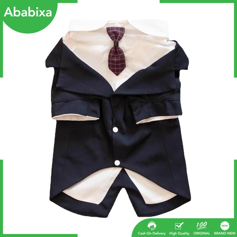 [Ababixa] Áo Sơ Mi Thắt Nơ Phong Cách Cho Cún Cưng