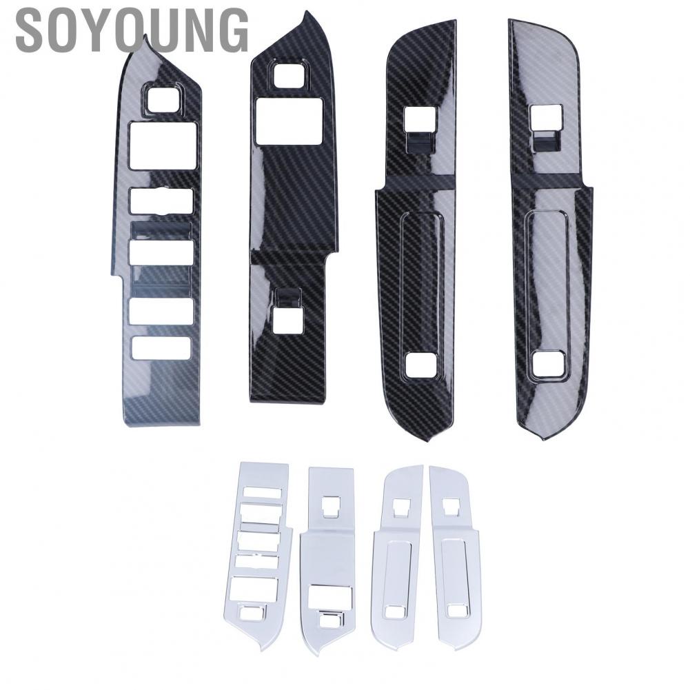 Soyoung Window Switch Panel Trim Frame Decoration Fit for Land Rover Defender 2020-2021 RHD