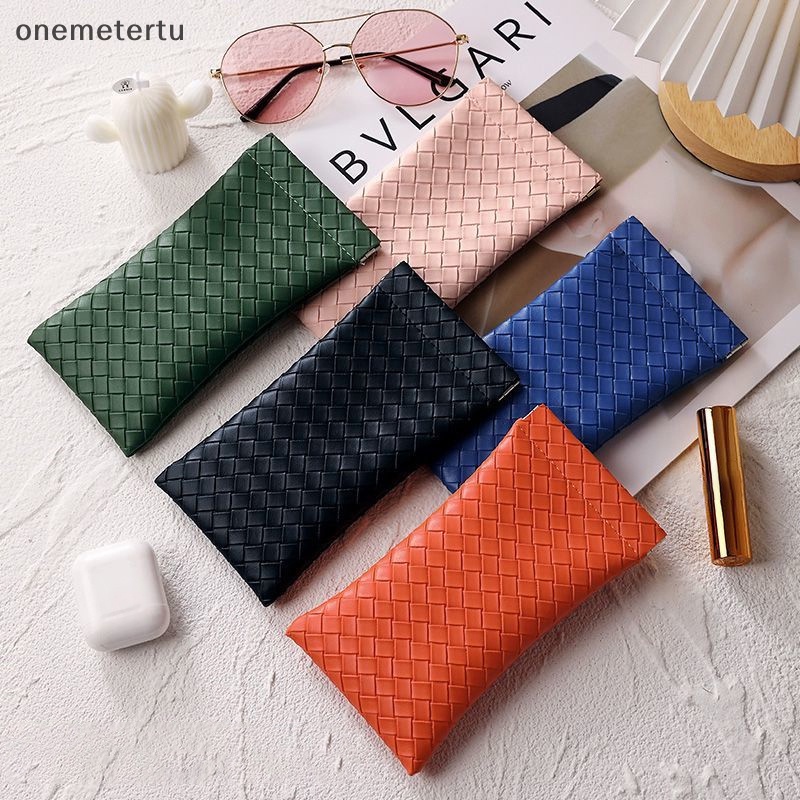 Onemetertu 1 Hộp Đựng Mắt Kính Bằng Da PU Chống Thấm Nước