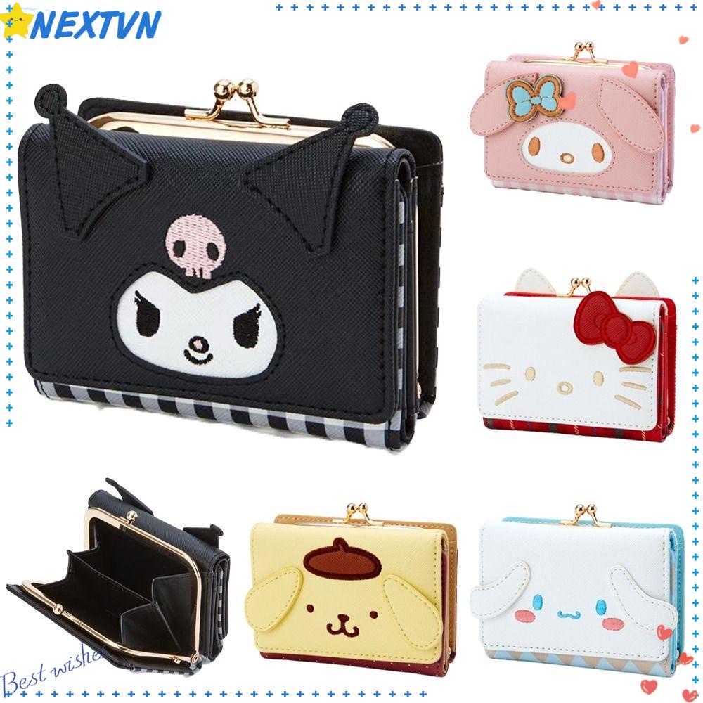 Ví Đựng Tiền Xu Họa Tiết Kuromi My Melody Dễ Thương