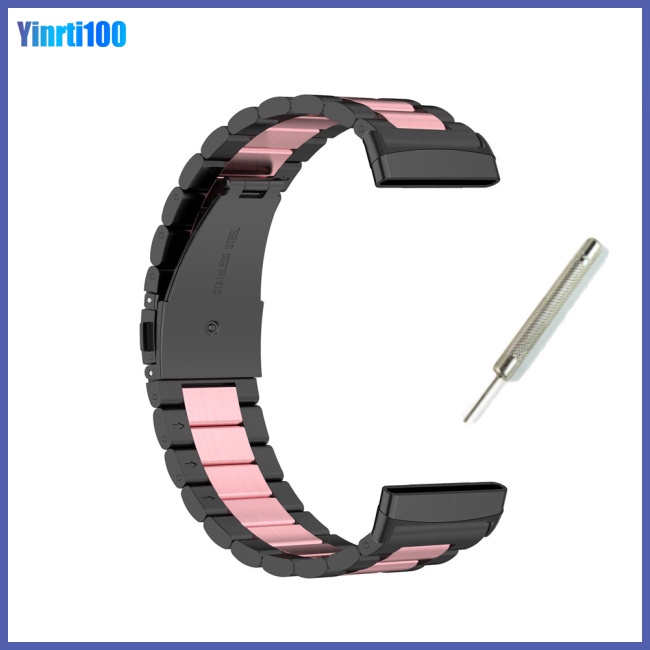 Dây Đeo Inox Thay Thế Cho Đồng Hồ Thông Minh Fitbit Versa4 Versa3 Sense2