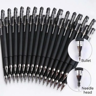 Bút Bi Mực Đen Nhám Mực Đen 0.5 / 0.35mm