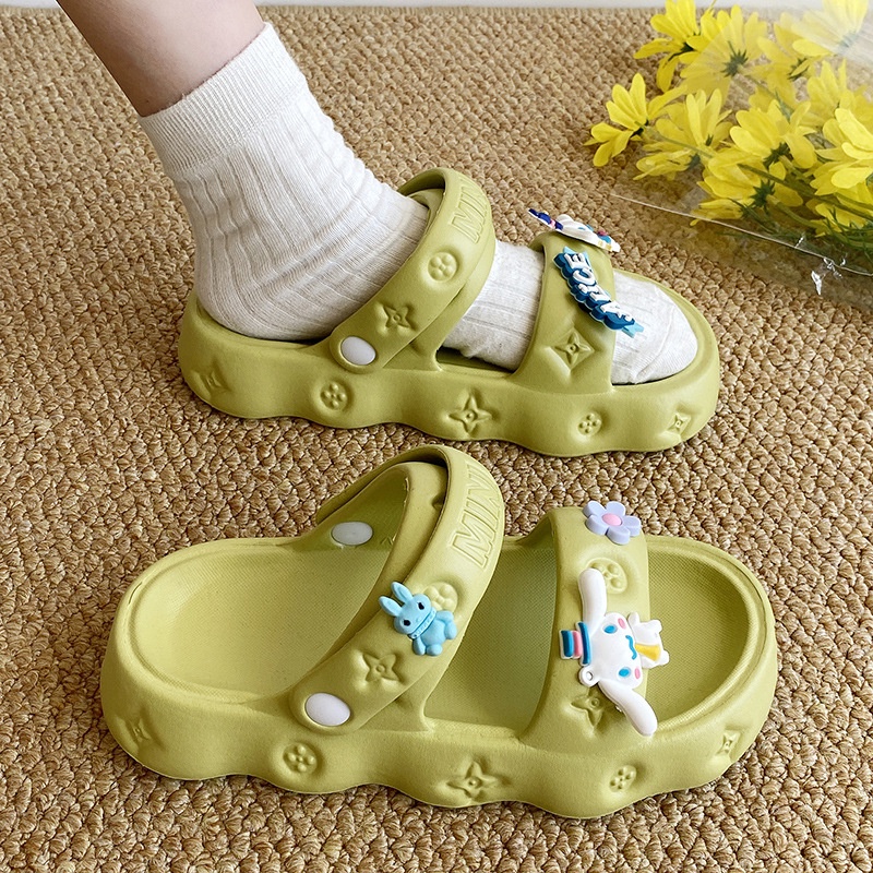 Dép Lê Đế Dày Thời Trang Mùa Hè 2023 Cho Nữ