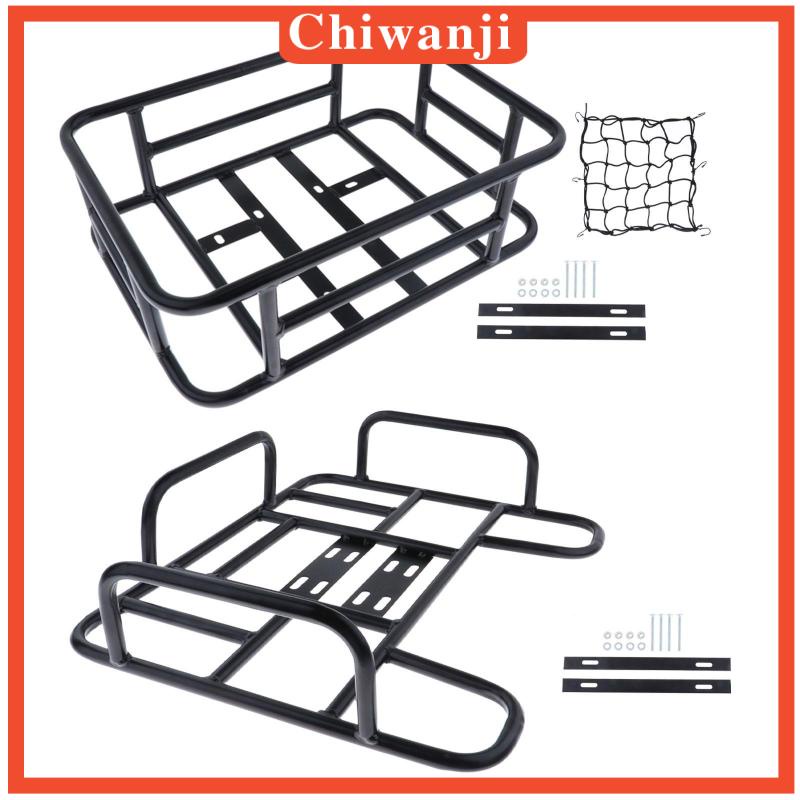 Giỏ Sắt Đựng Đồ Gắn Phía Sau Xe Đạp / Hành Lý Chống Mưa Tiện Dụng